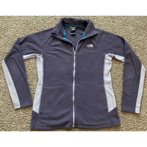 The North‎ Face Women's Fleece Jacket Purple Size Large